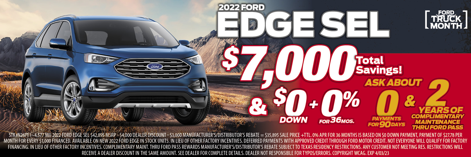 Ford Edge Special near me in Houston Spring The Woodlands