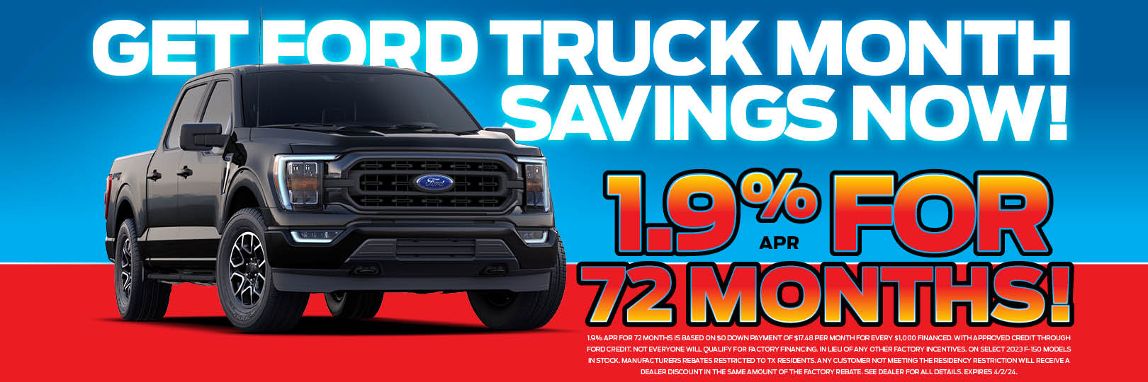 Ford Truck Month Savings