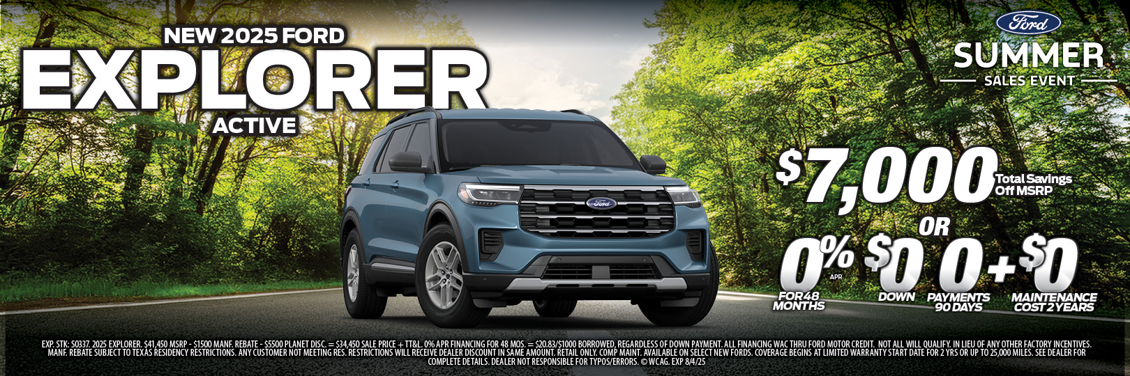 Ford Explorer Specials The Woodland | Spring | Houston