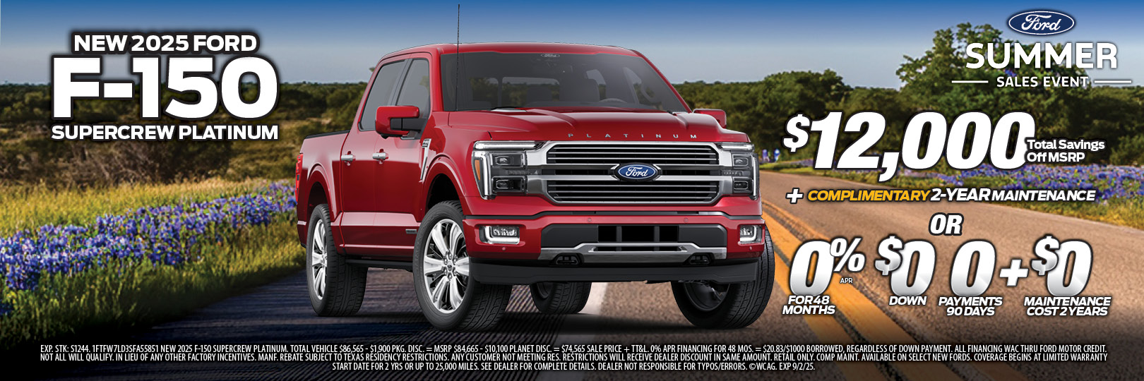 Ford F-150 Truck Platinum Lariat Special Houston