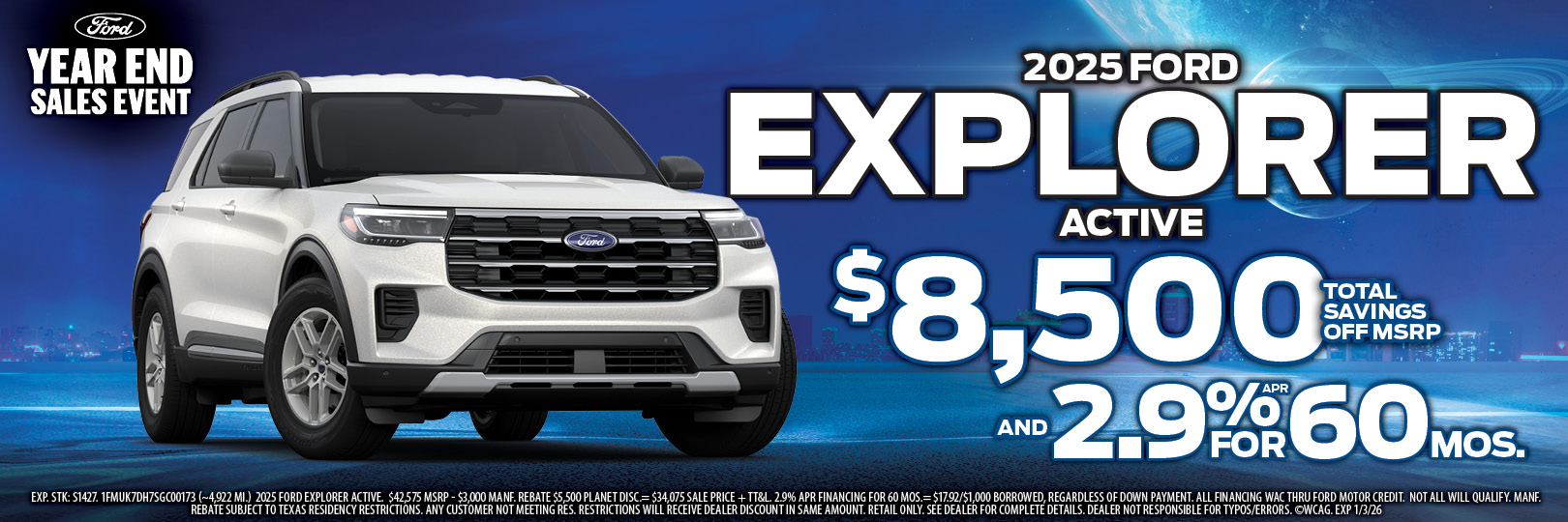 Ford Explorer Specials The Woodland | Spring | Houston